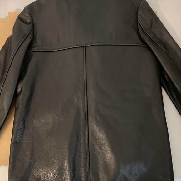 Beautiful vintage leather coat by Rugby - Picture 5 of 5